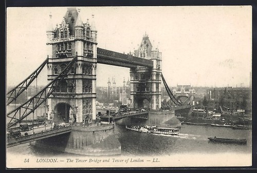 Londra tower bridge e - il,