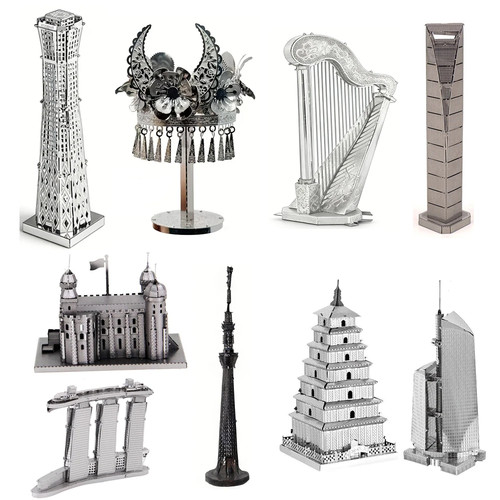 Puzzle metallo torre di - torre,