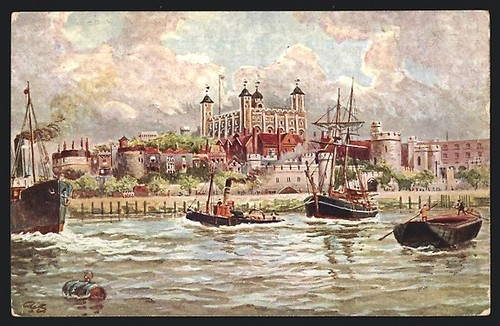 Cartolina artistica londra - cartolina,