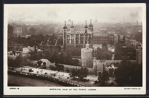 Cartolina londra torre di - torre,