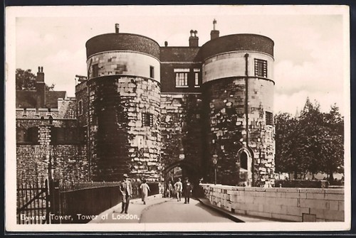 Cartolina londra byward - cartolina,